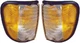 OE Style Fit 1992-2006 Ford Econoline E150 E250 Corner Signal Lamps 2 Pieces Set