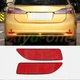 A Pair LH+RH Rear Bumper Reflector Panel Fit For Lexus CT200H 2011-2017
