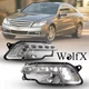 LED DRL Fog Lights for 2010-2011 Mercedes Benz E250 E350 E550 Driving Lamps L&R
