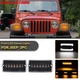 Sequential LED Tun Signal Light Side Marker For 01-06 Jeep Wrangler Sport Utilit