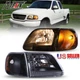 Headlights For 1997-2003 Ford F-150 /1997-1999 F-250 LightDuty /97-02 Expedition