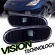 For 00-05 Toyota Celica/MR2 Spyder/93-98 Supra Black Side Marker Lights Lamp k2