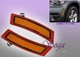 FOR 2011-2013 BMW E70 X5 LCI AMBER SIDE MARKER LAMPS BUMPER REFLECTOR US SELLER!