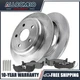 12.60" Rear Brake Rotors Pads Kit for 2006 2007 2008 2009 2010 Jeep Commander