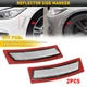 Front Bumper Reflector Side Marker Lights For 12-15 BMW F30 F31 3-Series M-Sport