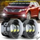 For Toyota Venza 2009-2015 Clear Lens Pair Bumper Fog Lights Replacement Lamps