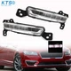 Left+Right Side Fit For Lincoln MKZ 2017-2020 Fog Light Assembly Black Clear LED