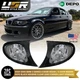 DEPO Euro Style Black / Clear Corner Signal Light Pair For 02-05 BMW E46 4D / 5D