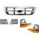 Grille Headlights Corner Lamps Kit For 98-2000 Ford Ranger Driver and Passenger