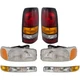 Tail Light Taillight Taillamp Brakelight Lamp  Driver & Passenger Side for GMC