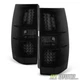 Blk Smoked 2007-2014 Chevy Suburban Tahoe Yukon LED Tail Lights Lamps Left+Right