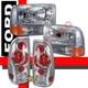 1999-2004 Ford F250 350 SuperDuty Pickup Headlights Corners & Tail Lights Chrome