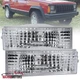Bumper Lights Fits 1984-1996 Jeep Cherokee 86-92 Comanche 84-85 Wagoneer Lamps
