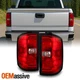 For 14-19 Chevy Silverado 1500 2500HD 3500HD Halogen Type Rear Tail Light Pair
