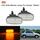 For Honda Stream Civic City CR-V Accord Odyssey Clear LED Side Marker Light 2PCS