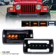For 1997-2006 Jeep Wrangler TJ LED Dynamic Turn Signal & DRL Parking Lights
