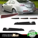 Smoked Red LED Rear Bumper Reflector Tail Brake Signal Lights For 09-11 Acura TL