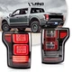 Pair Clear VLAND Full LED Tail Lights For 2015-2020 Ford F-150 Rear Lamps LH&RH