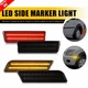 For 2010-2013 Ford Transit Connect Front Rear Bumper LED Side Marker Light Lamps