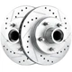 Front Brake Disc Rotors for Chevy S10 Pickup S-10 BLAZER Jimmy Chevrolet Sonoma