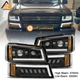 LED Headlight Bumper Lamp Assembly For Chevy Avalanche 1500 2500 2003 04 05 2006