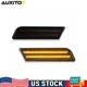 2x Smoke Lens Front Bumper Side Marker Lights For 2010-2013 Ford Transit Connect