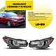 Pair For Subaru 2013-16 XV Crosstrek 2012-15 Impreza Headlights Assembly w/Bulbs