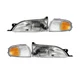 EPIC LIGHTING OE Fitment Replacement Headlight Signal Marker Light Combo Set ...