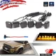 For Toyota 2024+ Land Cruiser 5th Gen J250 Smoke Amber LED Grill Lights 6PCS/Set