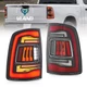 VLAND Red Tail Lights For 4th Gen Dodge Ram 1500 2009-2018 Ram 2500/3500 2010-18