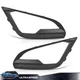 Front Bumper Fog Light Lamp Cover Bezel Left&Right Fit For 2018-21 Ford EcoSport