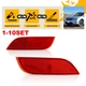 Red Lens Rear Bumper Tail Light Reflector Case For 2012-15 Subaru Impreza Sport