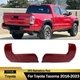 Rear Bumper End Caps For Toyota Tacoma 2016-2023 W/O Sensor Holes Barcelona Red