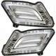 FIT VOLVO S60 2011-2013 LEFT RIGHT DAYTIME RUNNING LIGHTS BUMPER LAMPS DRL PAIR