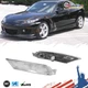 FOR 2004-2008 MAZDA RX8 CLEAR LENS CORNER SIDE MARKERS INDICATOR LIGHTS LH & RH