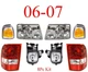 06 07 Ford Ranger 8Pc Head, Park, Fog & Tail Light Kit, Complete Assemblies