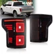 SMOKED VLAND FULL LED Tail Lights Assembly For 15-20 Ford F150 W/Sequential