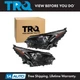 TRQ Headlight Assembly Set Fits 2018-2021 Lexus NX300h LX2502176 LX2503176