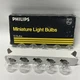 10 Pack Philips 3057 Miniature Lamp Auto Turn Stop Light Bulb Truck 12.8V 32CP