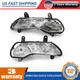 Clear Lens Left+Right Front Bumper Fog Lights Fit For Ford Kuga Escape 2013-2016