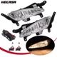 HECASA New For Kia Optima 2011 2012 2013 Bumper Fog Lights Lamps w/Brackets Pair