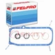 Fel-Pro Engine Oil Pan Gasket Set for 1986 Chevrolet C30 5.7L V8 Gaskets eq
