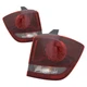 LED Tail Light Set w/ Trim Fits 2009-2020 Dodge Journey CAPA CH2804114 CH2805114