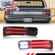 Set Smoked LED Tail Brake & Backup Light Lenses For 1966 Chevy Chevelle & Malibu