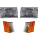 Corner Light Headlight For 93-96 Jeep Grand Cherokee Kit Left and Right Side