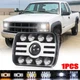 For Chevy C1500 C2500 C3500 Suburban Pickup 7x6 5x7'' LED Headlight Hi/Lo Beam
