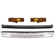 Bumper Face Bars Front for Chevy S10 Pickup S-10 BLAZER Chevrolet 1991-1993