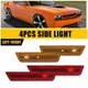 For 2008-2014 Dodge Challenger LEFT+RIGHT SIDE PARKING LIGHT MARKER HOUSING 4PCS For 2008-2014 Dodge Challenger LEFT+RIGHT SIDE PARKING LIGHT MARKER HOUSING 4PCS