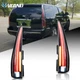 VLAND Clear LED Tail Lights For 2007-14 Chevy Suburban/Tahoe GMC Yukon Lamps L+R