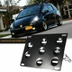 Tow Hook License Plate Bumper Mount Bracket For 2010-2016 Honda Fit CR-Z Insight
